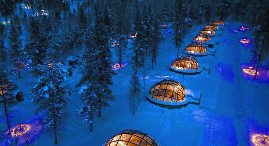 Review Kakslauttanen Arctic Resort Pesona Igloo Kaca Lapland